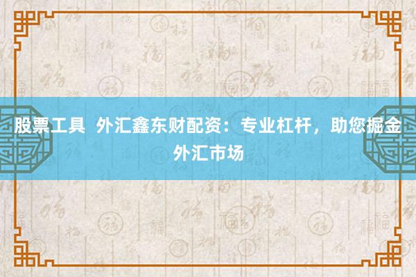 股票工具  外汇鑫东财配资：专业杠杆，助您掘金外汇市场