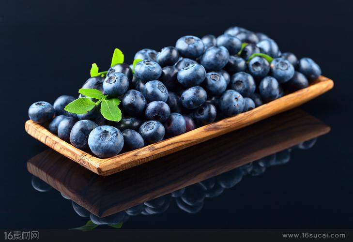 蓝莓水果特写高清图片(图片id:96987)-食品果蔬图片-素材中国16素材网